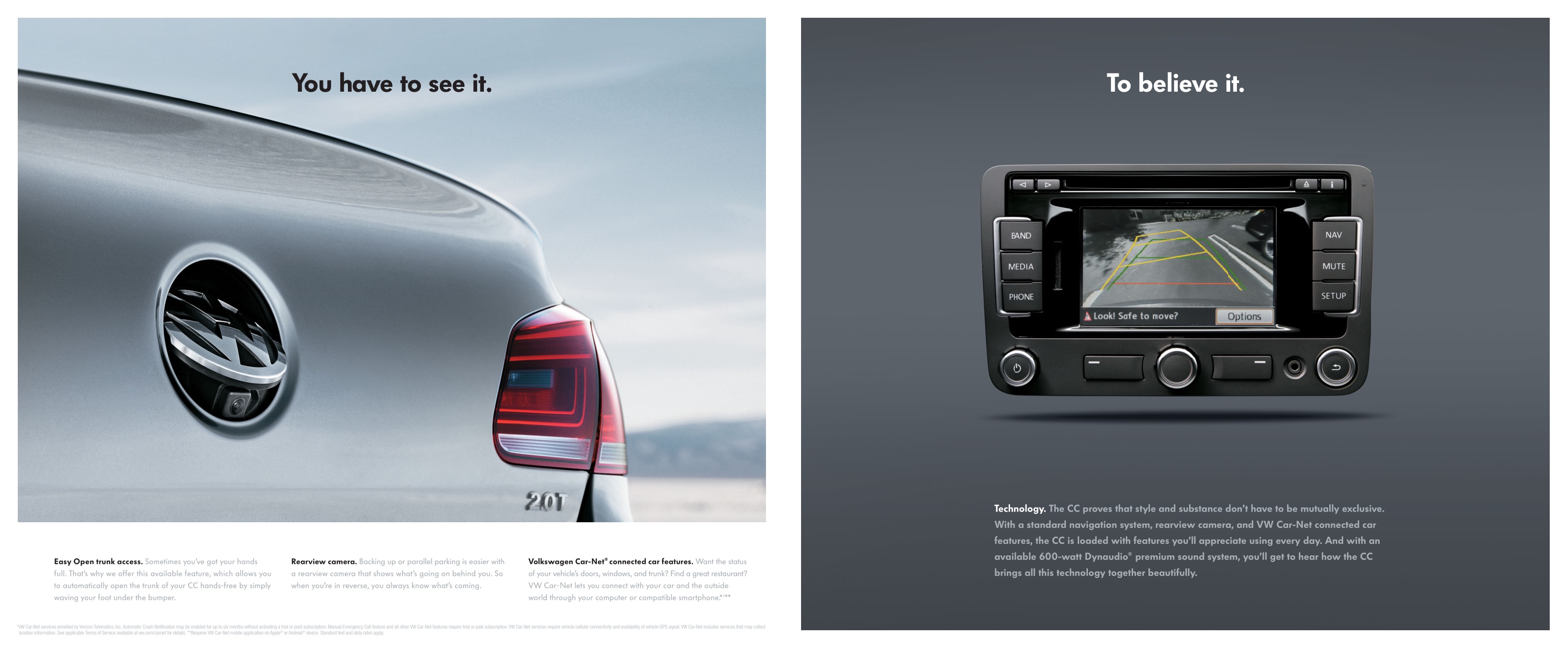 2015 VW CC Brochure Page 1